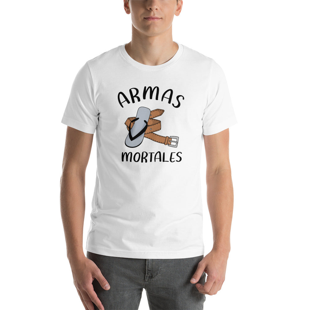 Camiseta Chancla Cinturón Armas Mortales