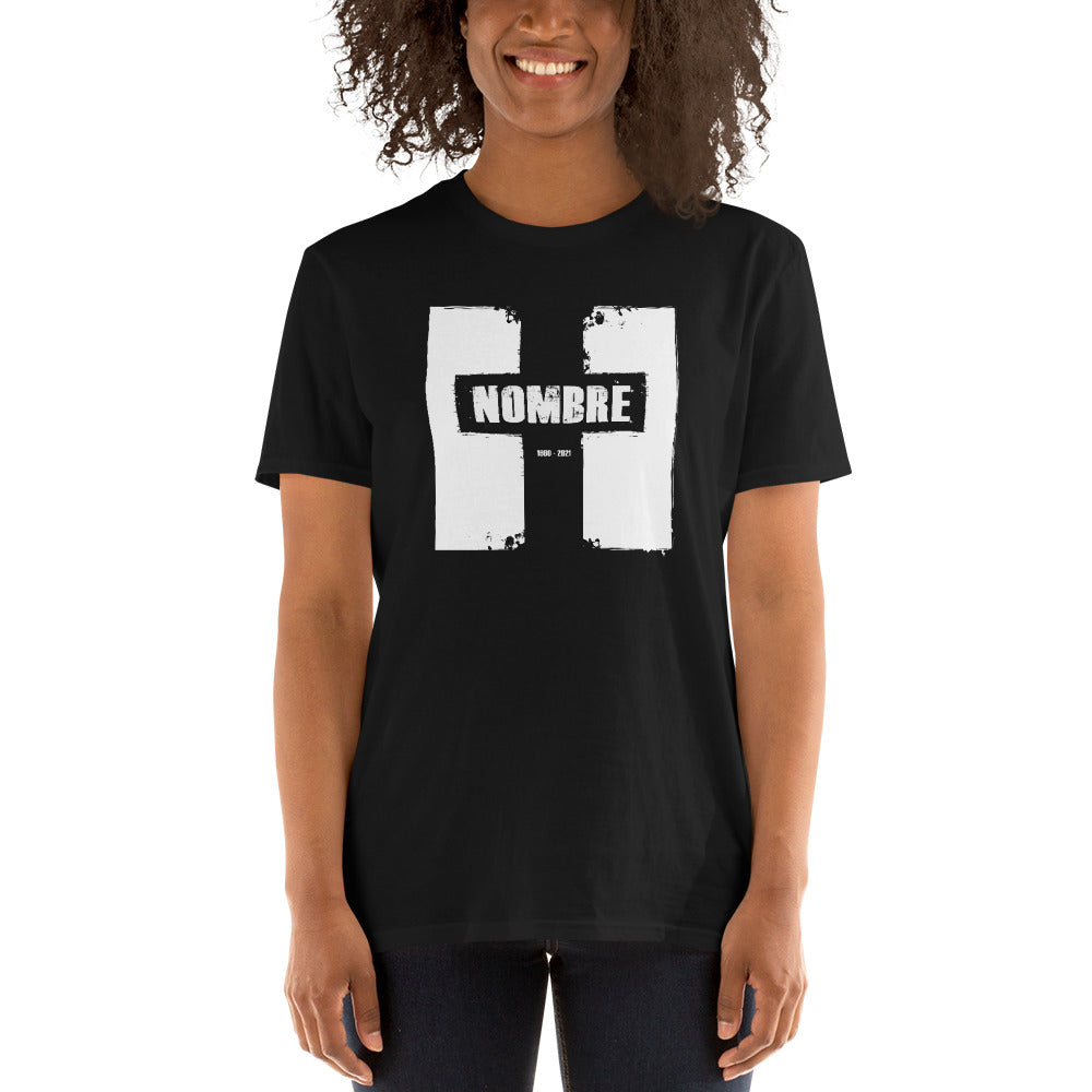 Camiseta - En Memoria, Personalizada con Nombre