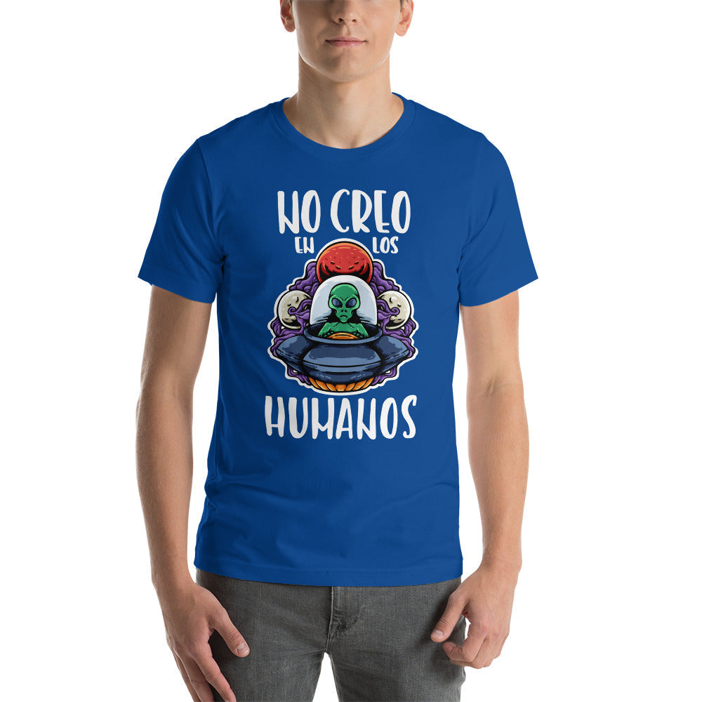 Camiseta - Extraterrestre, No Creo en los Humanos