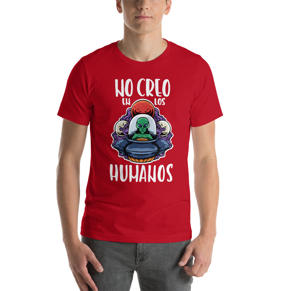 Camiseta - Extraterrestre, No Creo en los Humanos