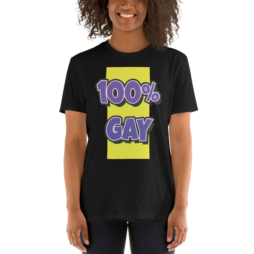 Camiseta Orgullo Gay - 100% Gay