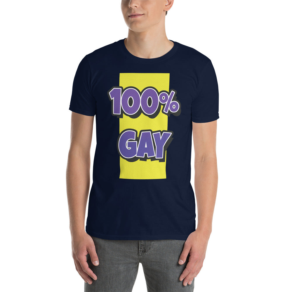 Camiseta Orgullo Gay - 100% Gay