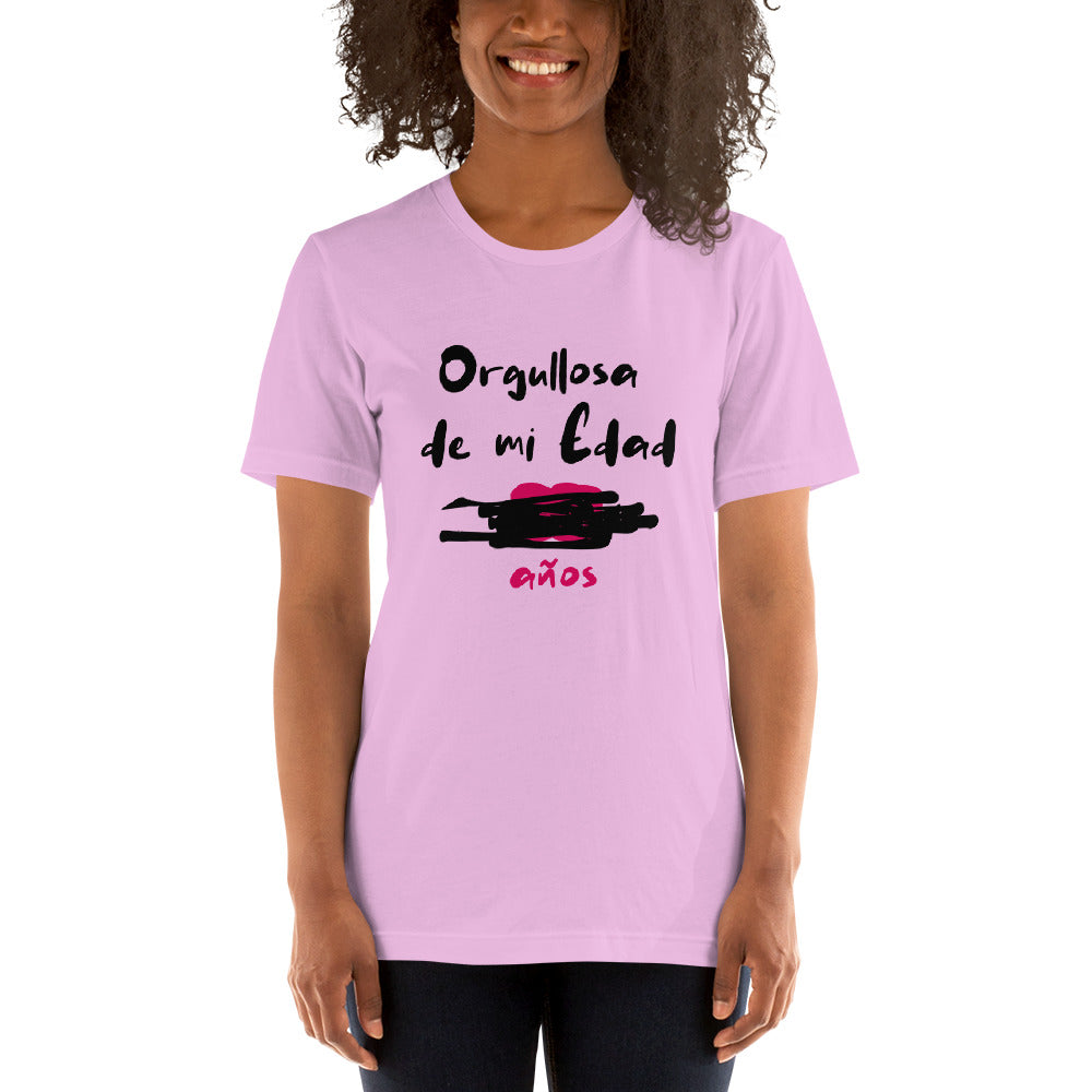 Camiseta - Orgullosa de mi Edad