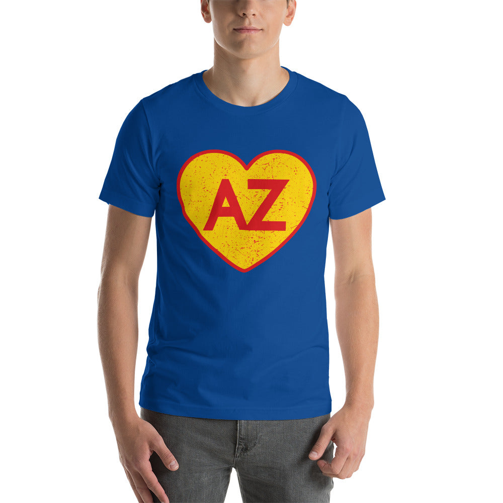 Camiseta Personalizada - Iniciales en Corazon Chapulin Colorado