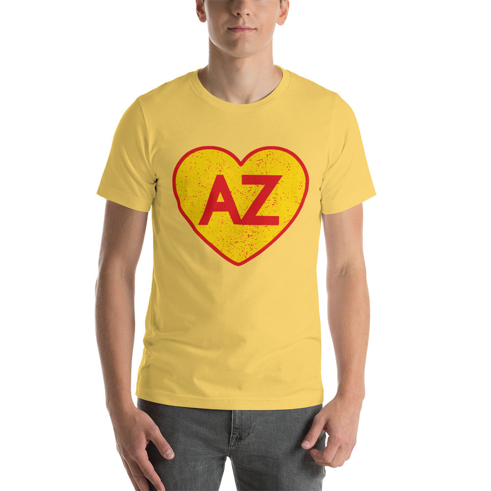 Camiseta Personalizada - Iniciales en Corazon Chapulin Colorado
