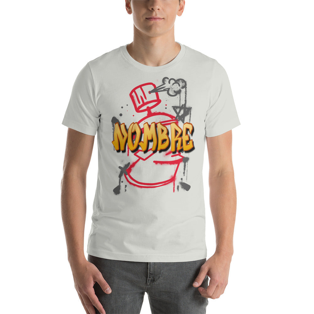 Camiseta Personalizada - Nombre en Grafiti