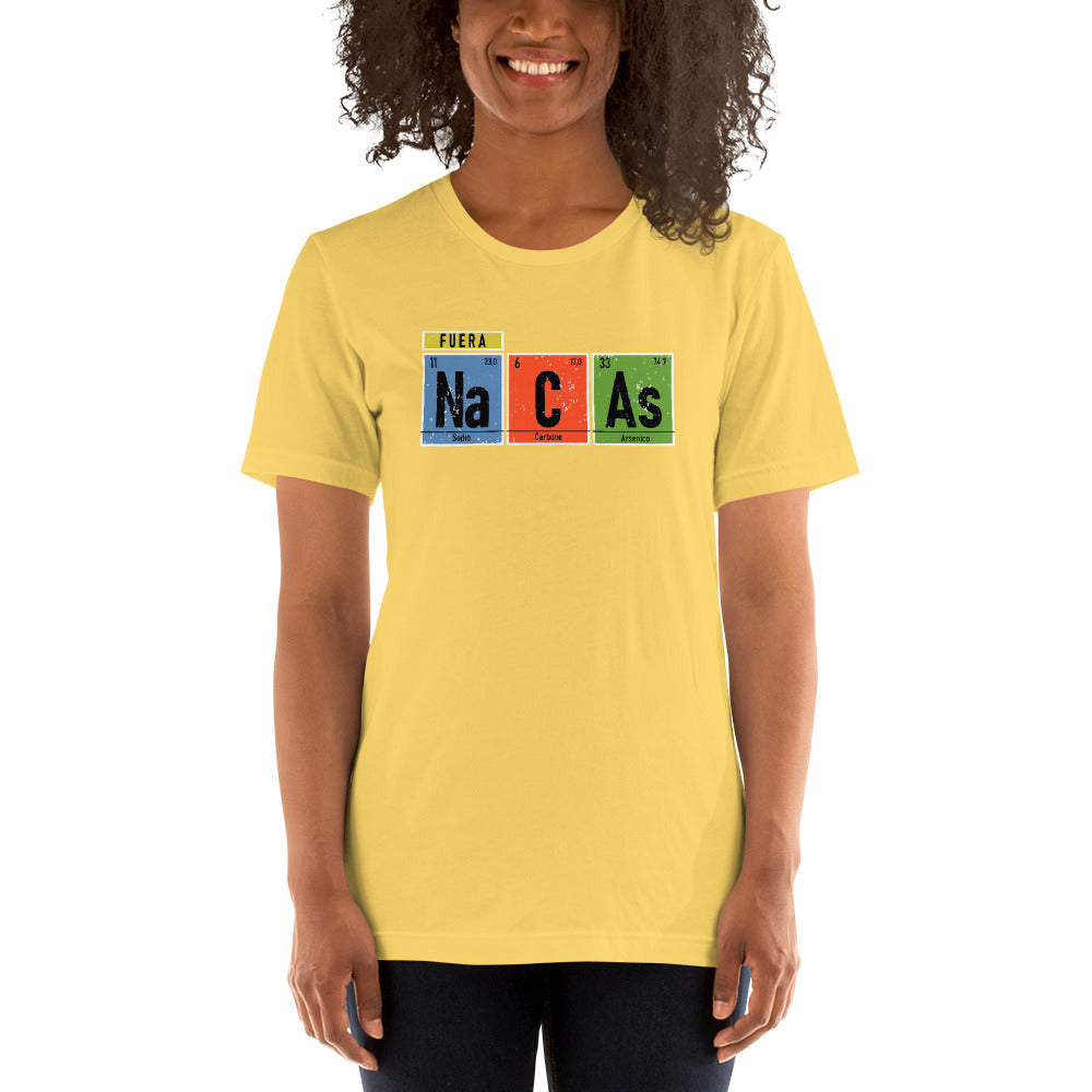 Camiseta - Tabla Periódica de los Elementos, Fuera Nacas