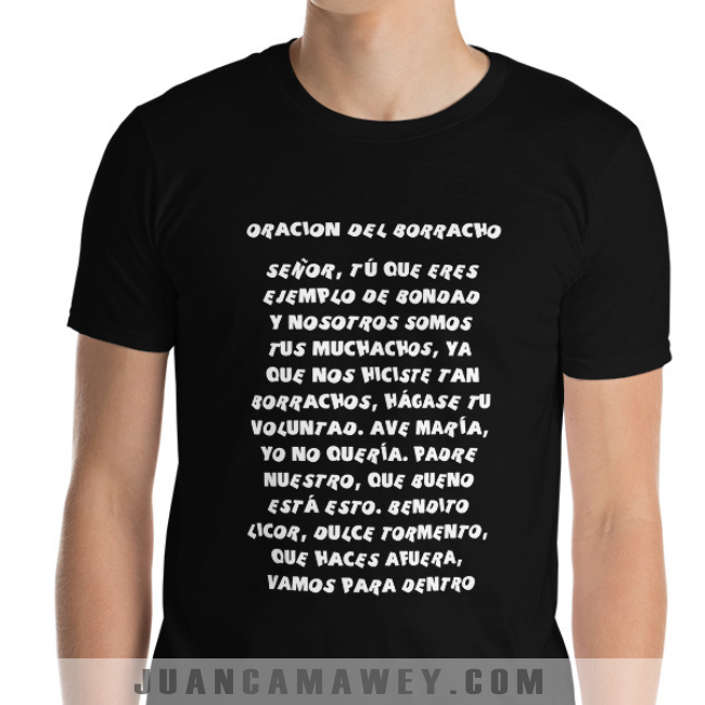 Camiseta de Borrachos Oracion del Borracho