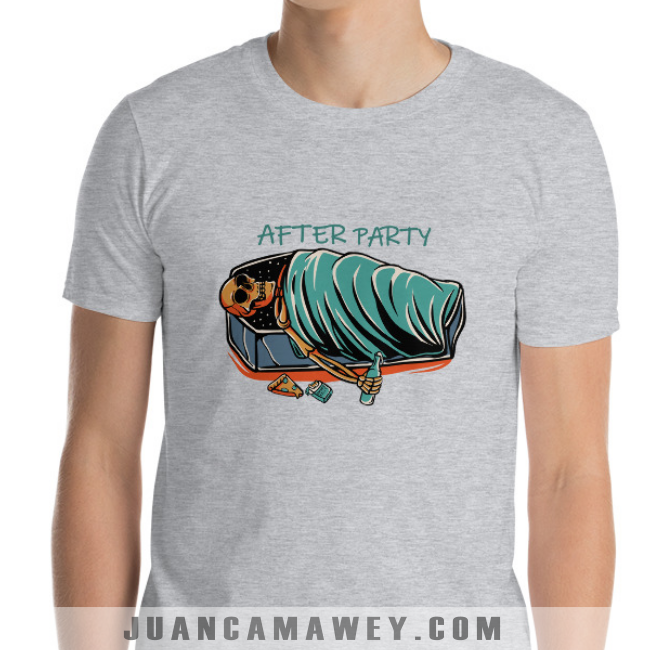 Camiseta de Borrachos en Inglés - After Party