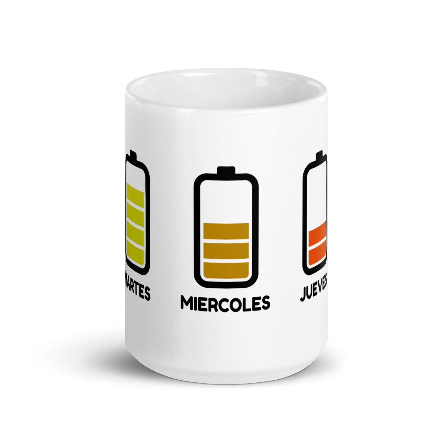 Taza de Café - Descarga de Energía entre Semana