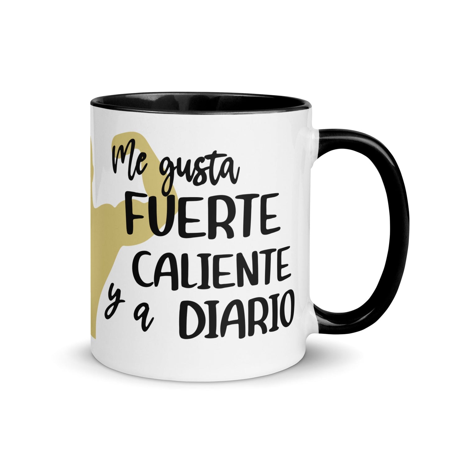 Taza de Café - Me Gusta Fuerte, Caliente y a Diario