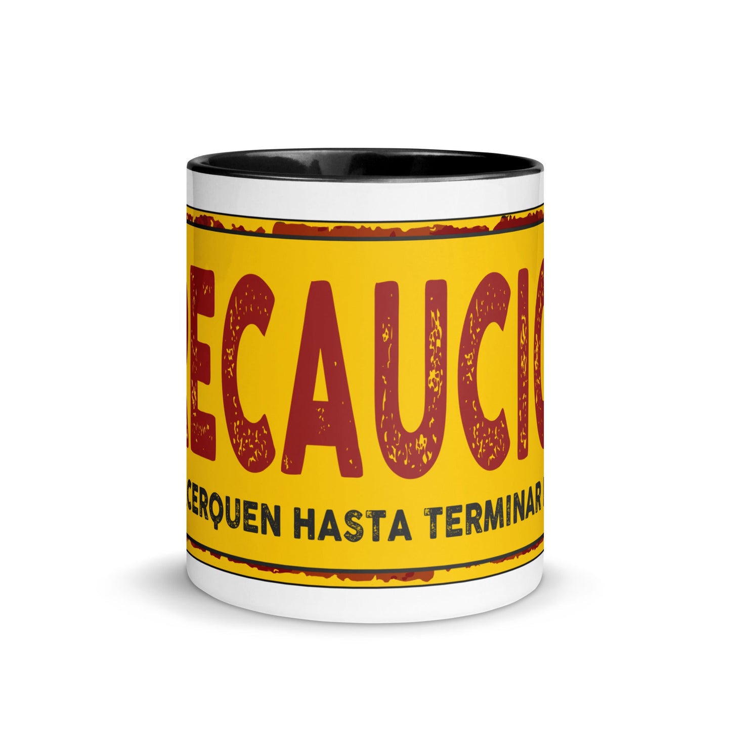 Taza de Café - Precaución, No se Acerquen Hasta Terminar el Cafe