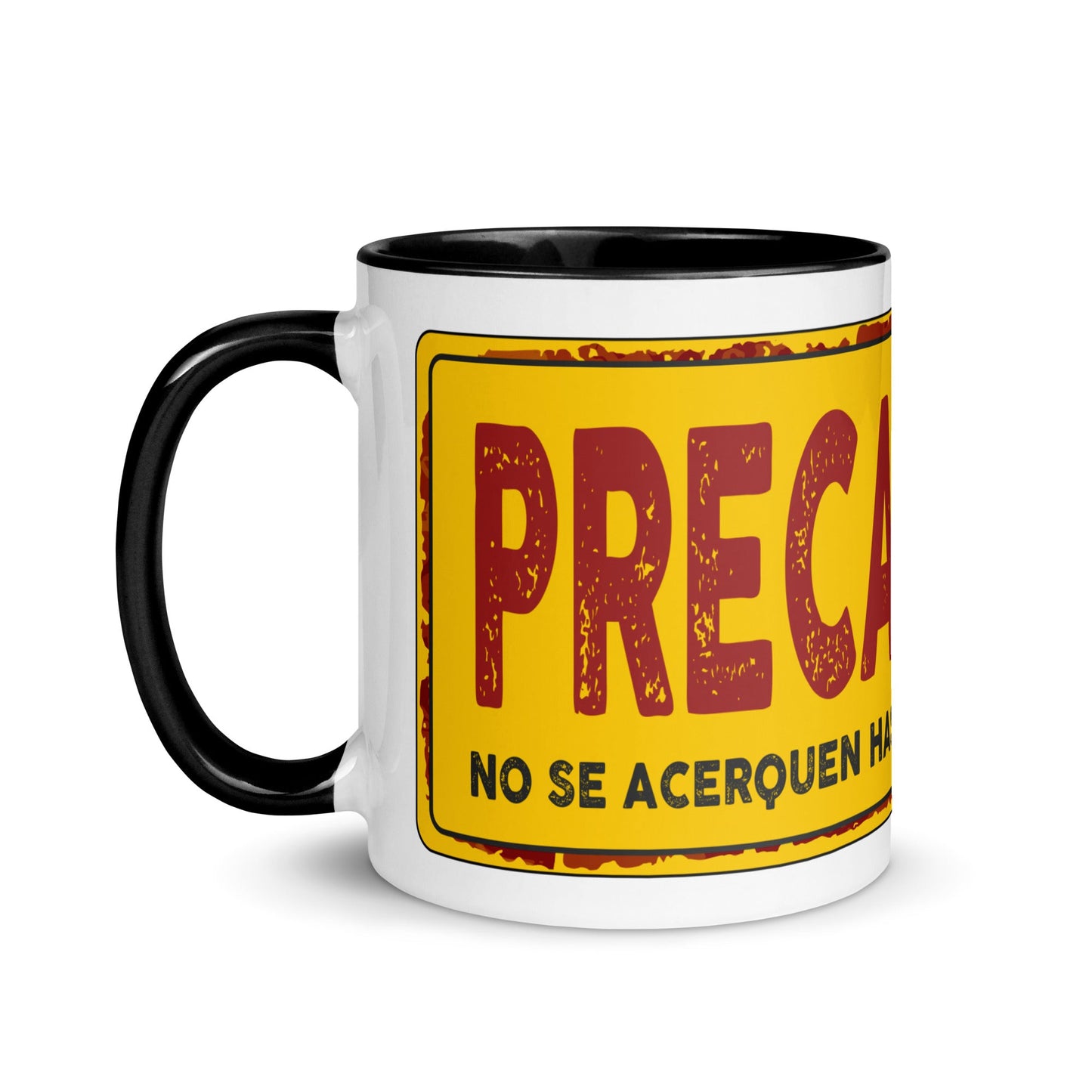 Taza de Café - Precaución, No se Acerquen Hasta Terminar el Cafe