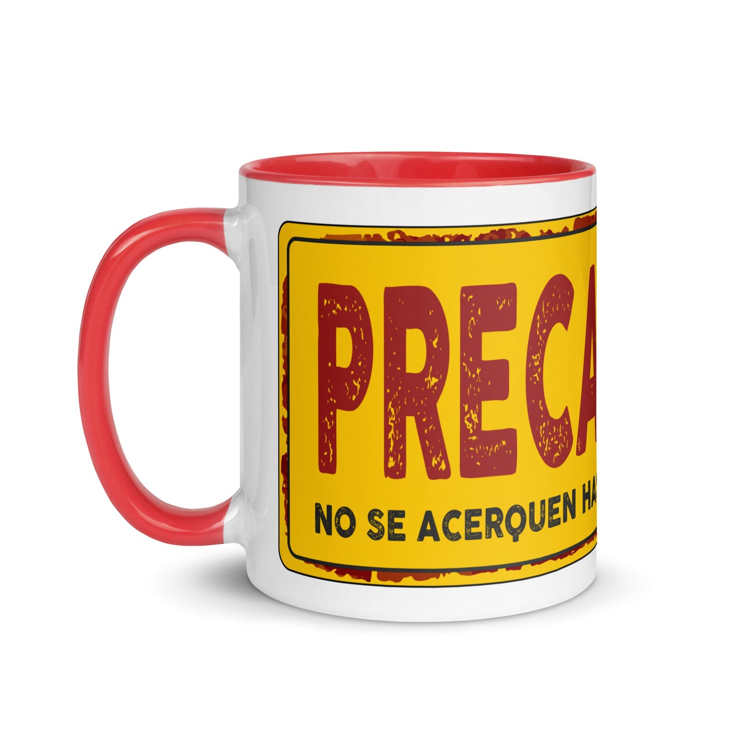 Taza de Café - Precaución, No se Acerquen Hasta Terminar el Cafe