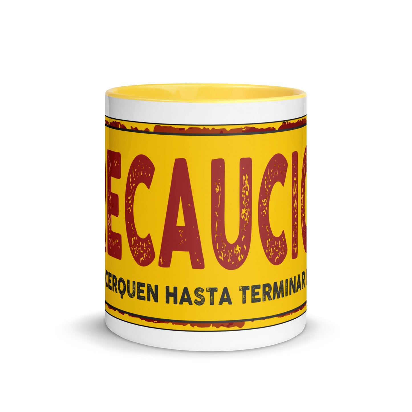 Taza de Café - Precaución, No se Acerquen Hasta Terminar el Cafe