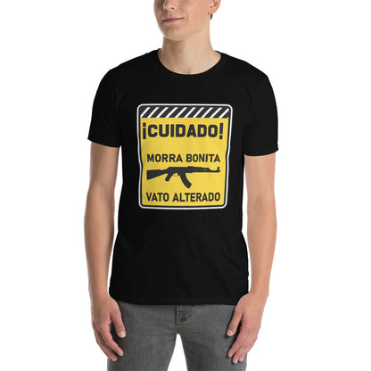 Camiseta - Advertencia Vato Alterado, Morra Bonita