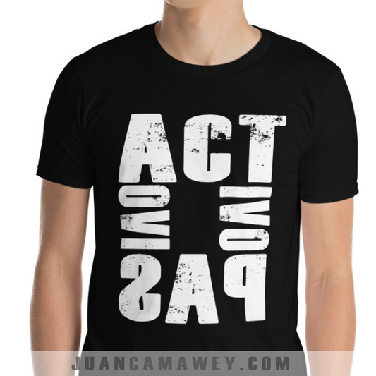 Camiseta - Hombre Gay, Activo + Pasivo