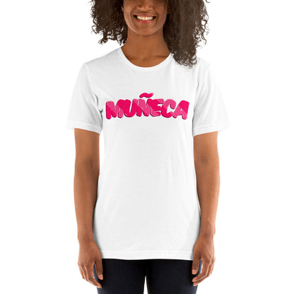 Camiseta Personalizada - Texto Bubble Gum con Nombre o Palabra Personalizada