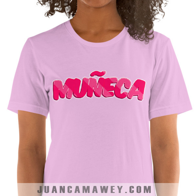 Camiseta Personalizada - Texto Bubble Gum con Nombre o Palabra Personalizada