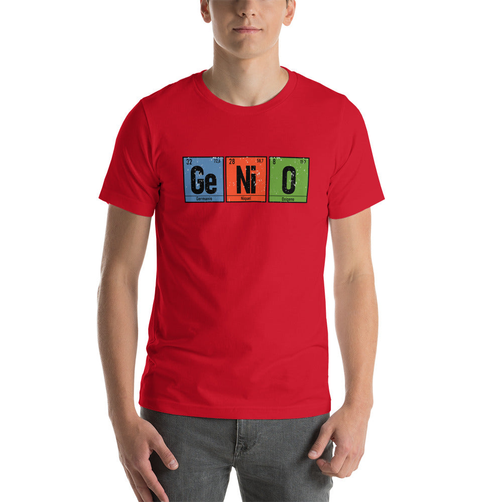 Camiseta - Tabla Periódica de los Elementos, Genio