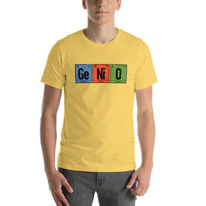 Camiseta - Tabla Periódica de los Elementos, Genio