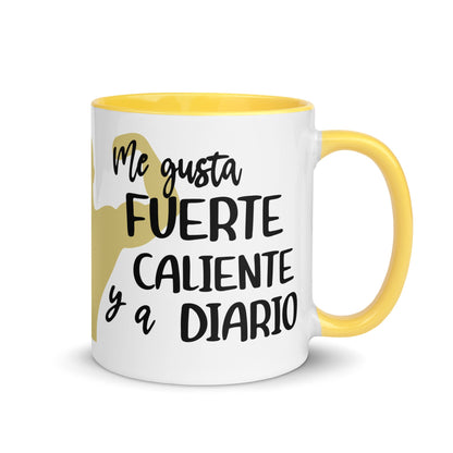 Taza de Café - Me Gusta Fuerte, Caliente y a Diario